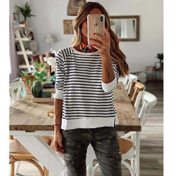 simple full lines t-shirt