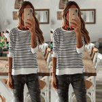 simple full lines t-shirt - Image 4
