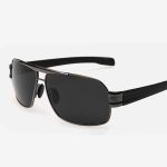 Glasses square inner coating polarized sunglasses large frame men's driver driving mirror trend inner blue sunglasses - Image 4