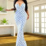 Lace Bodycon Dress - Image 3