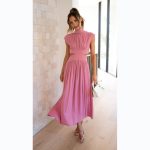 colorful silk dress feminine summer joyful - Image 3