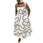 Romantic Spaghetti Strap Dress - Image 5