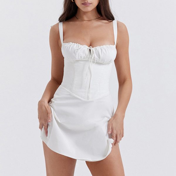 Printed Halter Dress