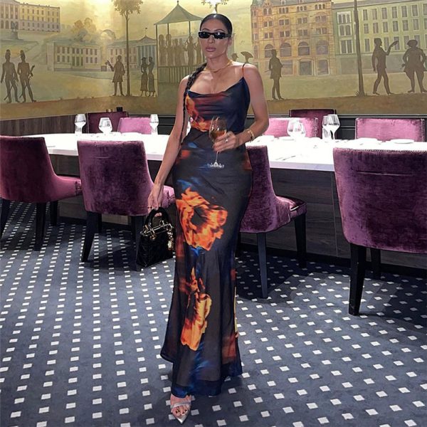 Floral Strap Dress