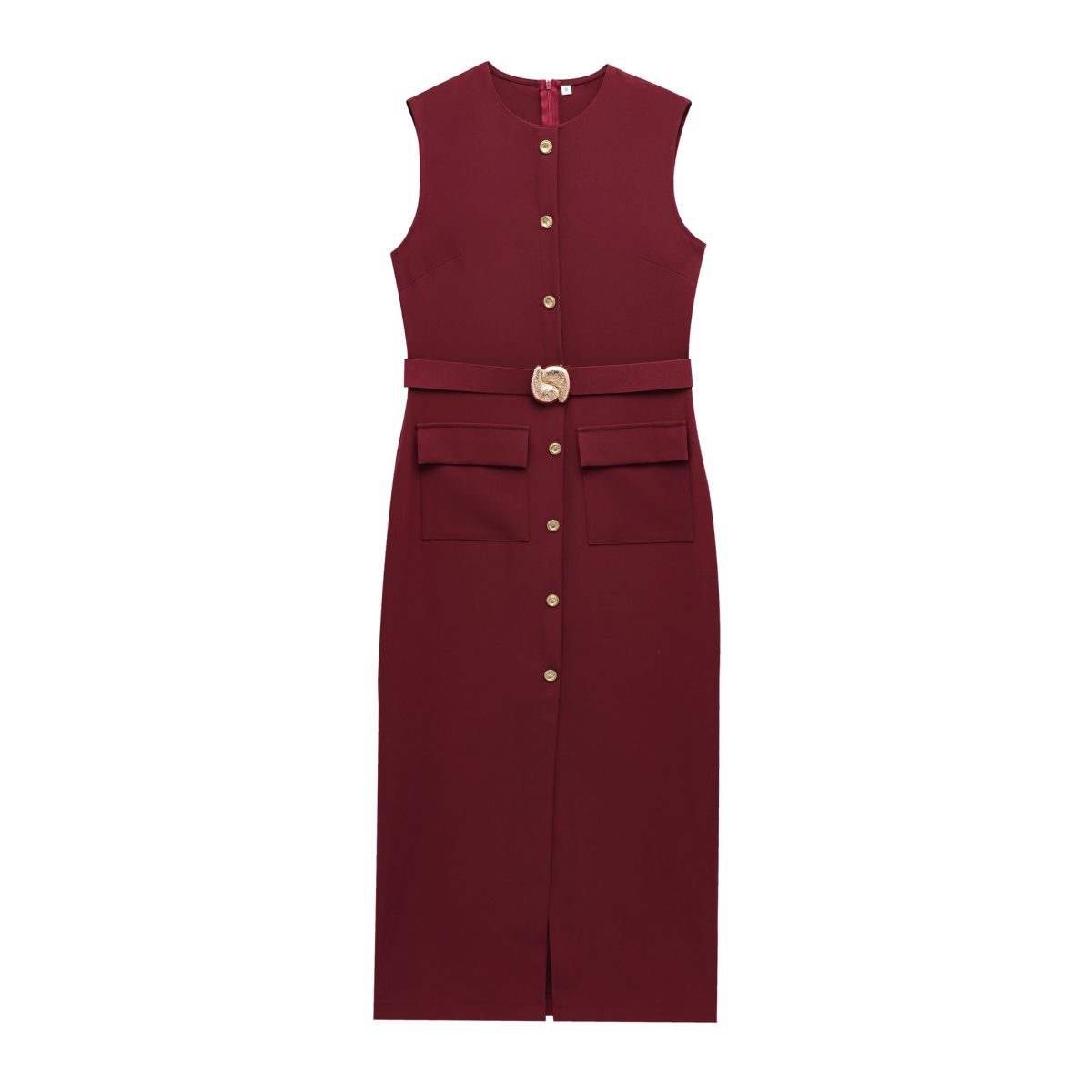 Feminine Halter Dress - Image 4