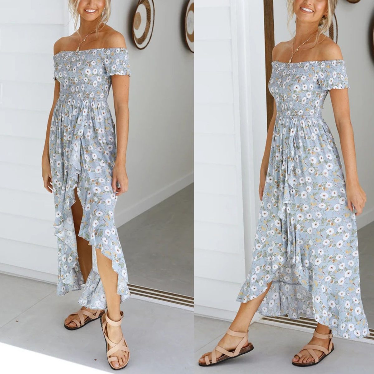 women dress flowers graphed - Image 4