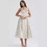 Satin Ruffle Dress - Image 2