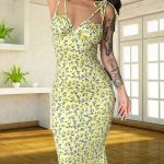 Lace Bodycon Dress - Image 6