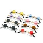 Small Frame Round Vintage Sunglasses Children's Style Mini Small Round Frame Prince Glasses Glasses Hip Hop Sunglasses Fashion