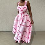 Romantic Spaghetti Strap Dress - Image 4