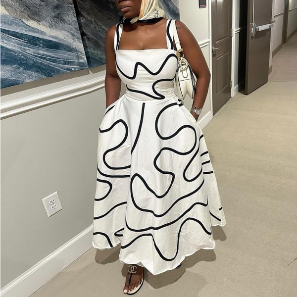 Romantic Spaghetti Strap Dress
