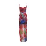Bold Wrap Dress - Image 4