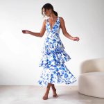 designed graphed dress colorful - Image 4