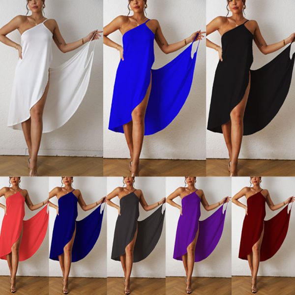 Wrapped Midi Dress