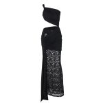 Pleated Strap Dress - Image 5