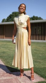 colorful silk dress feminine summer joyful - Image 10