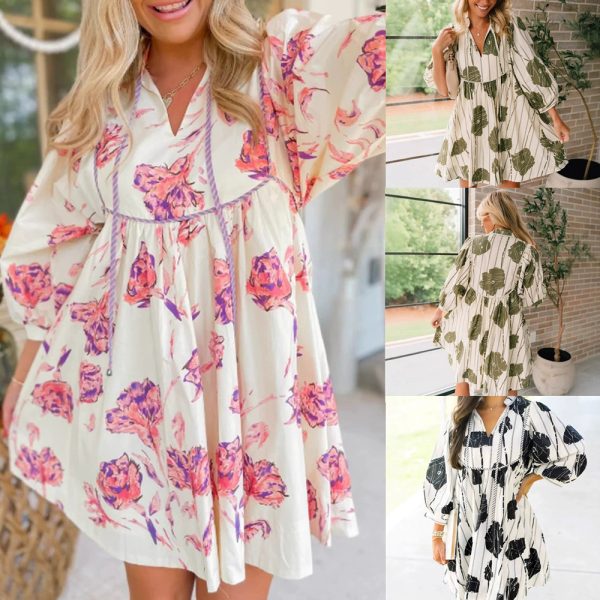 Printed Slip Dress