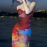 Bold Wrap Dress - Image 2