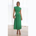 colorful silk dress feminine summer joyful - Image 2