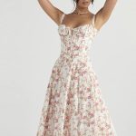 Printed Halter Dress - Image 6