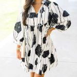Printed Slip Dress - Image 4