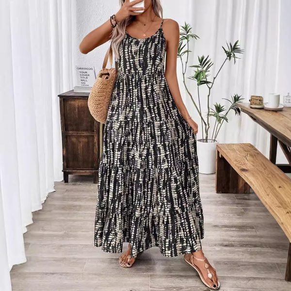 Silky Spaghetti Strap Dress